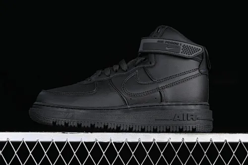 All categories Nk Air Force 1 Air Force series Nk Air Force 1 Mid Air Force mid-top Nk Air Force 1'07 "Boot" all black Air Force One mid-top casual sneakers DA0418-001